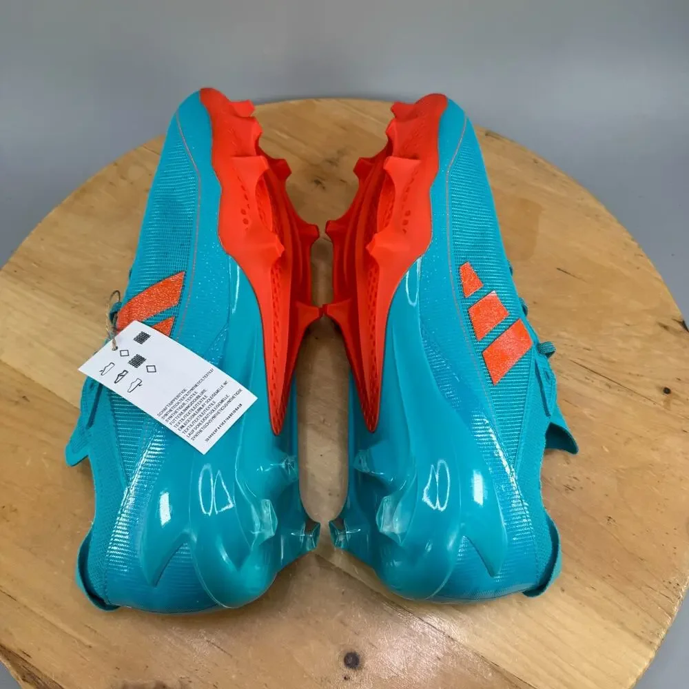 Adidas SM Adizero Electric Men's Size 13 Miami Dolphins‎ Team PE Cleats IH5032